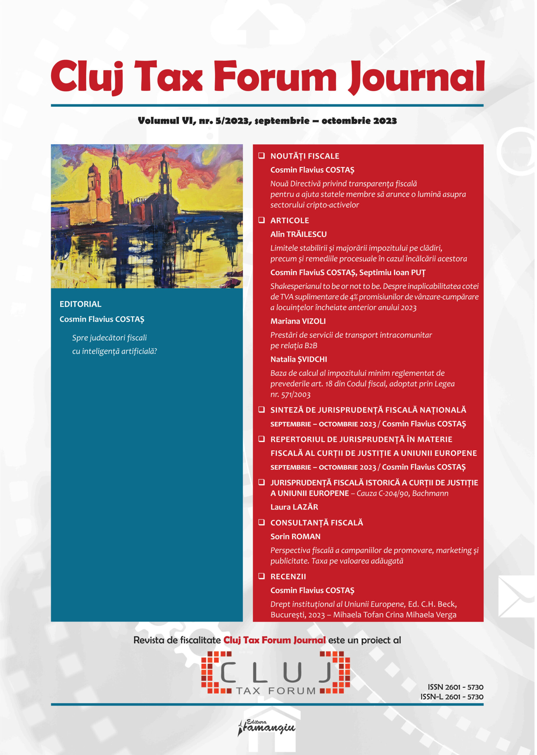 Cluj Tax Forum Journal 5_2023